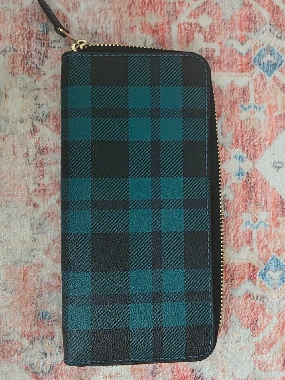 Coach Riley Plaid Wallet - Picture 3 of 3